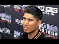 MIKEY GARCIA ON SPARRING BIGGER FIGHTERS FOR SPENCE FIGHT "THEY WILL TELL YOU THE POWER IS THERE"