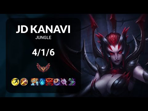 JD Kanavi Elise vs Pantheon JUNGLE - KR GRANDMASTER Patch 14.22
