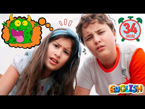 Maria Clara and JP in: The monsters under the bed 👻And other fun stories for children