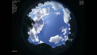 2026-07-17 All sky camera capture from Poiana Rusca Mountains, Romania
