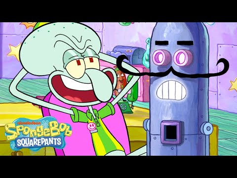 Squidward Gets a Promotion! 💰 | Full Scene | @SpongeBobOfficial