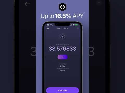 Staking Cosmos ATOM in Exodus Mobile Crypto Wallet