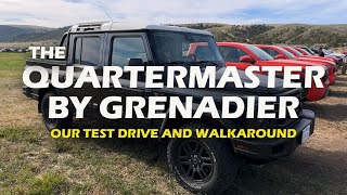 2025 INEOS Grenadier Quartermaster Test Drive & Walkaround at The Big Thing | XOVERLAND Ranch