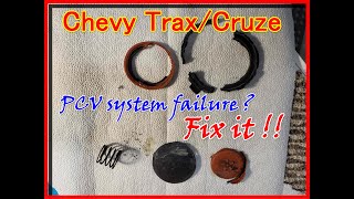 Trax PCV repair and mod.  Cruzekits.com V3.4 fix it kit