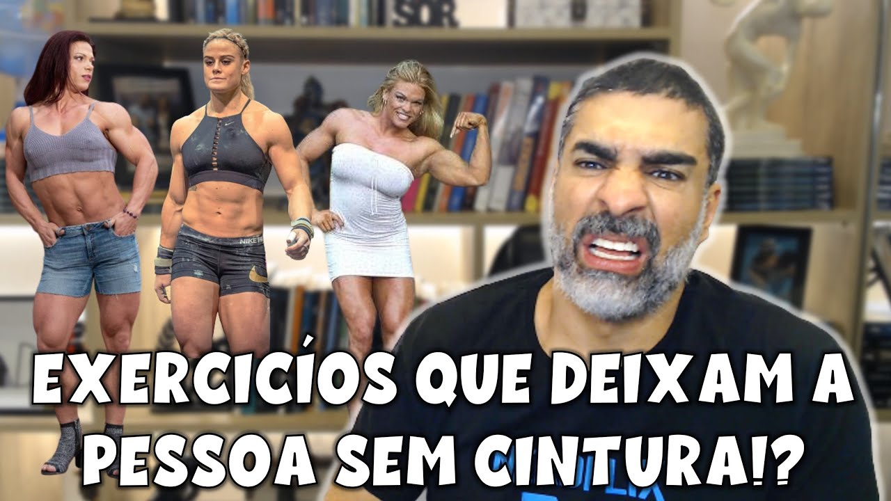 Agachamento alarga a cintura? Crossfit x Fisiculturismo