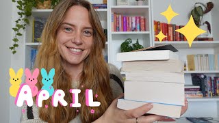 Trying to avoid a reading slump | April TBR