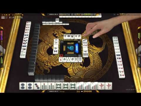 Shin JanRyuMon - Riichi, Toi Toi, Yakuhai, Sanankou, Dora 3 - OYA Baiman (17.01.2013)