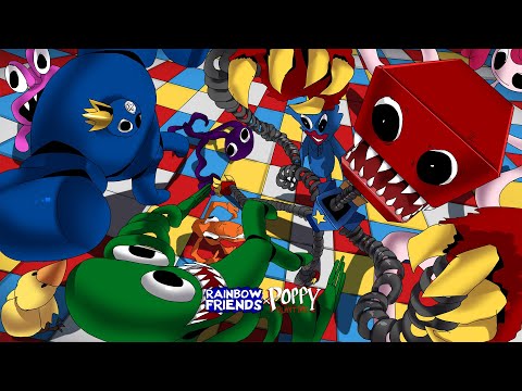 BOXY BOO VS RAINBOW FRIENDS │Rainbow Friends vs PROJECT playtime But it's Anime Part 12