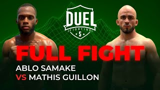 Ablo Samake VS Mathis Guillon | Combat MMA entier | DUEL FIGHTING 5