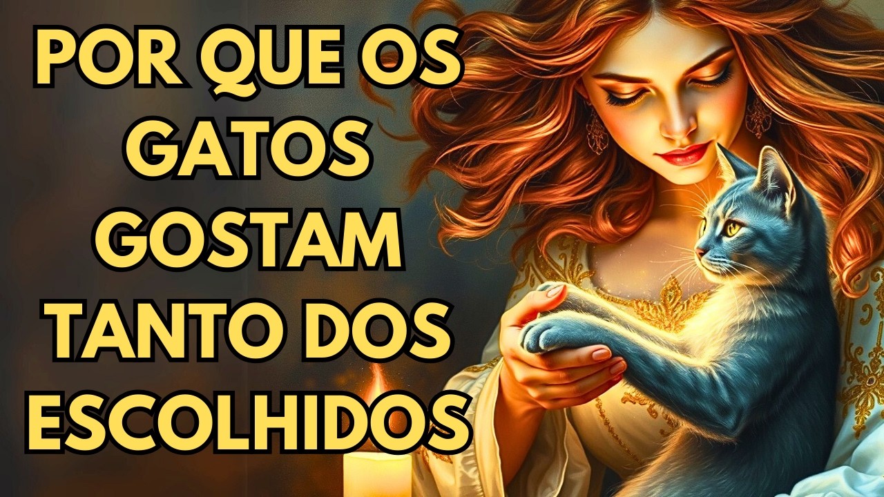 POR QUE GATOS SE APEGAM TANTO AOS ESCOLHIDOS? ESSA CONEXÃO VAI TE ASSUSTAR!