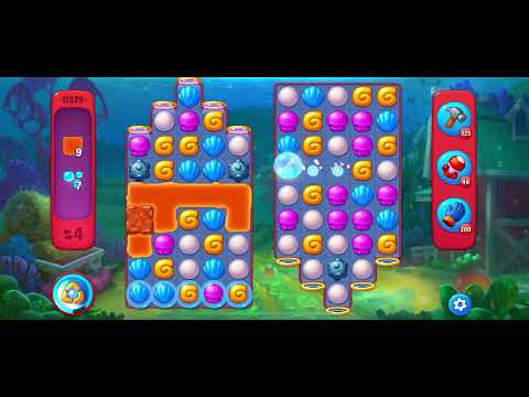 Fishdom Hard level 11329 no boosters フィッシュダム ハード