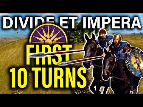 DEI MACEDON: THE FIRST 10 TURNS! - Rome 2 Divide Et Impera 1.2.8 Faction Guides
