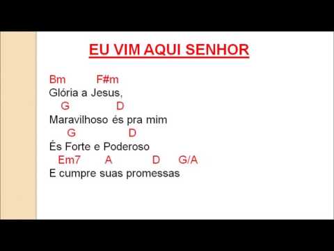 Eu Vim Aqui Senhor - Igreja Cristã Maranata