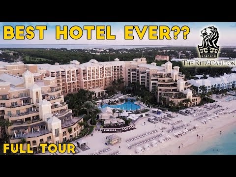 BEST HOTEL EVER! Ritz-Carlton, Grand Cayman, Full Tour!