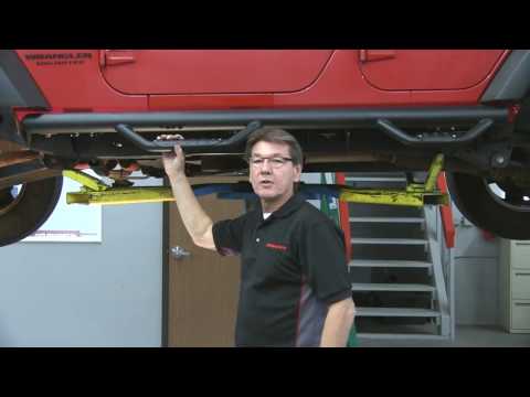 Go Rhino Dominator D2 Side Steps for 4-Door Jeep Wrangler JK (D24505T) Installation