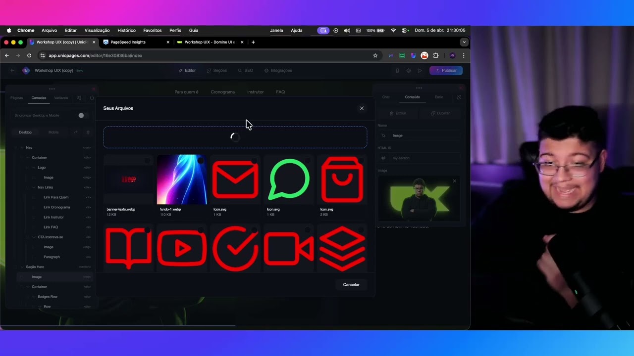 Claude Code + UnicPages: crie sites pelo terminal