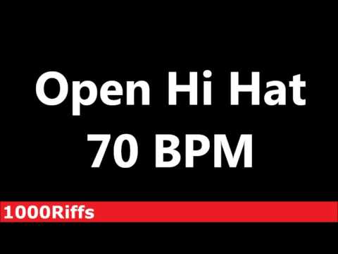 Open Hi Hat Metronome : 70 BPM ✓