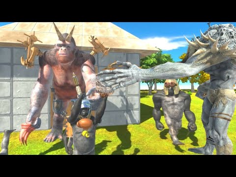 SCOURGE + INFERNALS CHALLENGE PRIMATES 2022  -  HOW WOULD IT BE?  ANIMAL REVOLT BATTLE SIMULATOR