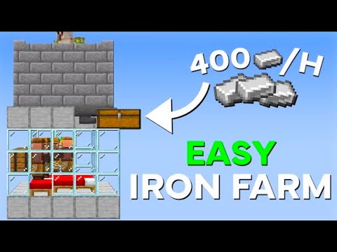 Insane New Minecraft Iron Farm in 1.20