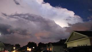 TheChanClan: Rochester, Minnesota June 22, 2016 Summer Extreme Lightning Storm Cloud