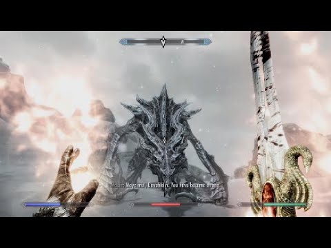 Skyrim: Defeat Alduin PS5 4K