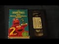 Opening And Closing To Sesame Street The Great Numbers Game 1998 VHS