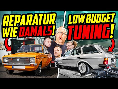 ZWEI auf EINEN Streich! - Ford Escort MK2 & Mercedes S123 230K - Reparieren & Optimieren!