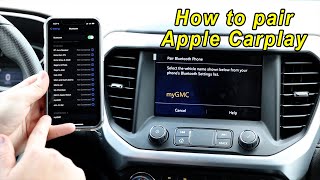 How to Connect to Wireless Apple CarPlay in Your 2023 GMC | Smail GMC
