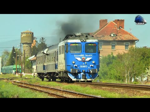 Heavy Smoking Romanian Diesel Locomotive 🚀🚂
