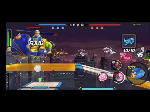 록맨 X 다이브 - PvP 시엘 104.7% 속도 테스트