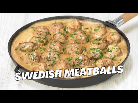 How to make SWEDISH MEATBALLS. Homemade IKEA Meatballs Recipe by Always Yummy!