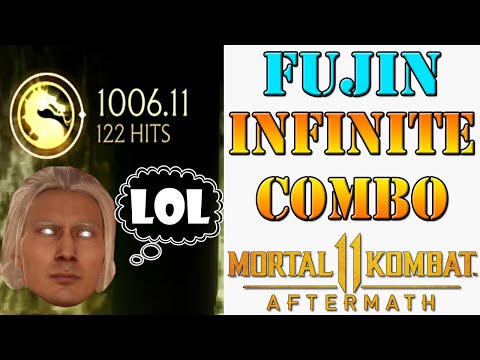 MK11 Aftermath - Fujin can break the game with newly discovered Infinite combo!
