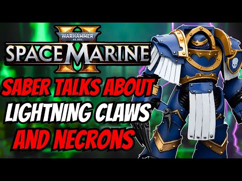 Saber Talks Lightning Claws+Chainaxe and Deathwatch Armor Customziation Pack - Space Marine 2 NEWS