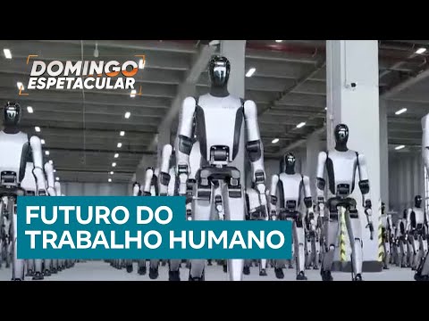 Planet in Danger: Humanoid robots challenge the future of human work.