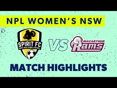 NPL Women's NSW Round 25 Highlights – NWS Spirit FC v Macarthur Rams
