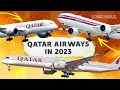 200 Aircraft 6 Types The Qatar Airways Fleet In 2023