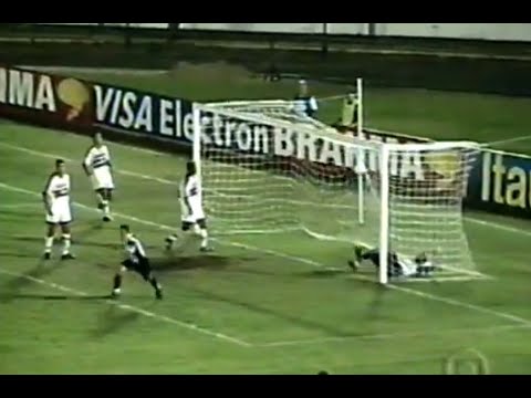 BOTAFOGO-SP 0x1 SANTOS + INTER-RS 2x0 BAHIA - Brasileirão Série A 2001 (Gols) - Jornal da Globo