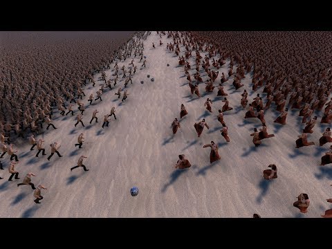 20000 STAN LEE vs 20000 JESUS - Ultimate Epic Battle Simulator