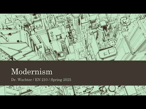 Introduction to Literary Modernism