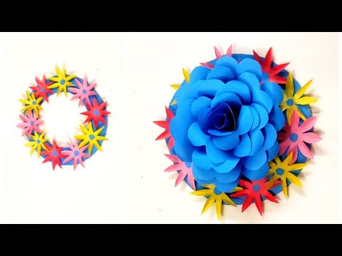 How To Make Paper Flowers At Home Easy Step By Step