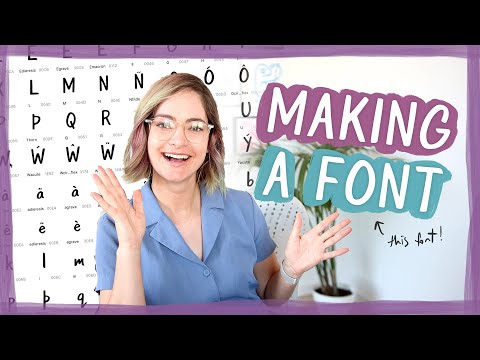 Font designer video 2