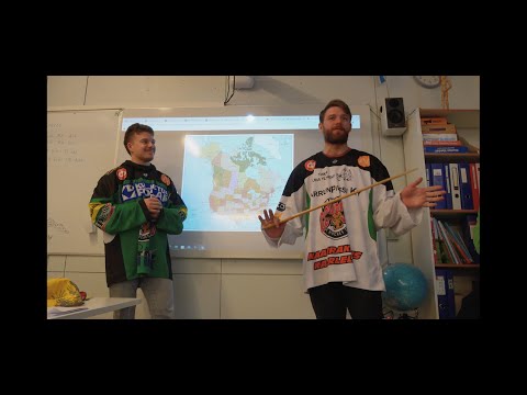 Nivala Cowboys kouluvierailu