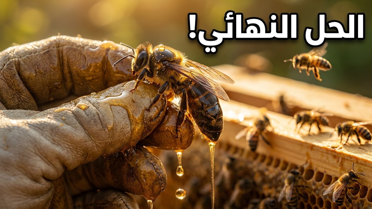 الحيلة السحرية لقبول الملكة فورا في خلية مكذبة : تقنية غمس الملكة بالعسل