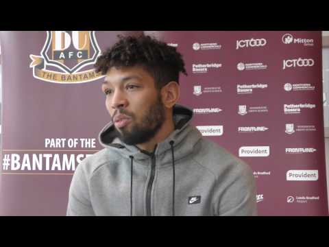 Knight Percival ahead of Swindon Town away