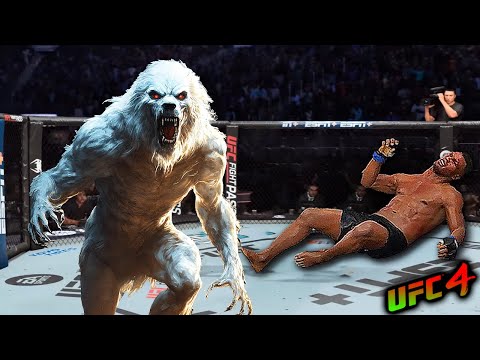 Mike Tyson vs. White Werewolf (EA sports UFC 4)