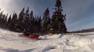 preview picture of video 'Lutsen Snowmobiling Trip'