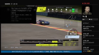 プロジェクトカーズ2　実況席：オンライン200Km耐久レース：ワトキンズグレン