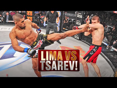 BRUTAL Welterweight Fight! | No Comms!! | Douglas Lima v Mikhail Tsarev | Full Fight | Bellator 86