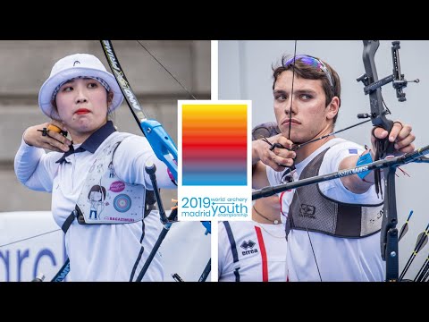 Korea v France – recurve junior mixed team gold | World Archery Youth Championships 2019