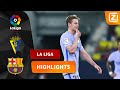 FRENKIE DE JONG VERLAAT HET VELD MET ROOD! ?? | Cádiz vs Barcelona | La Liga 2021/22 | Samenvatting